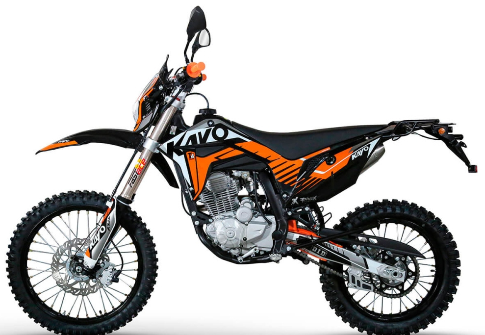 Кроссовый мотоцикл KAYO T4 250 ENDURO PR 21/18 (2022 г.) ПТС