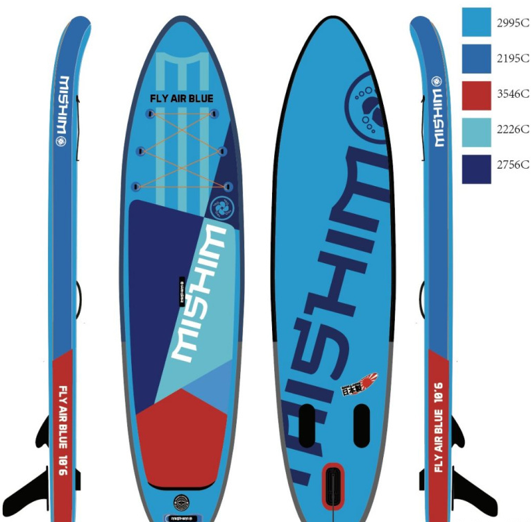 SUP (САП) Доска MISHIMO FLY AIR BLUE 11’ (335см)