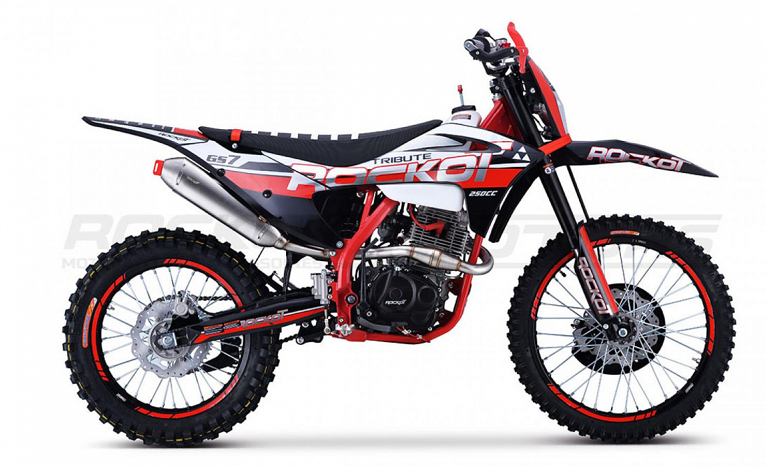 Мотоцикл эндуро ROCKOT GS 7 Tribute (250cc, 172FMM-5 (PR250), 21/18)